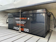 Load image into Gallery viewer, 12V 200AH or 24V 100AH Stainless Steel Battery Tray