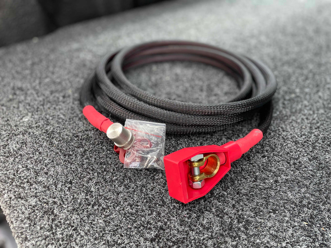 BMW E30 Battery Relocation Cables